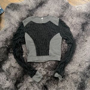 Free People Intimately lace top XS
